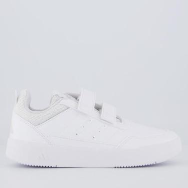 Imagem de Tênis Adidas Tensaur Sport 3.0 CF Infantil Branco e Cinza, 36