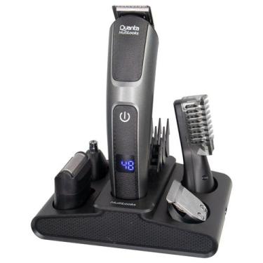 Imagem de Barbeador Eletrico Quanta QTAPK20 - 12 Em 1 - Recarregavel - Preto e C