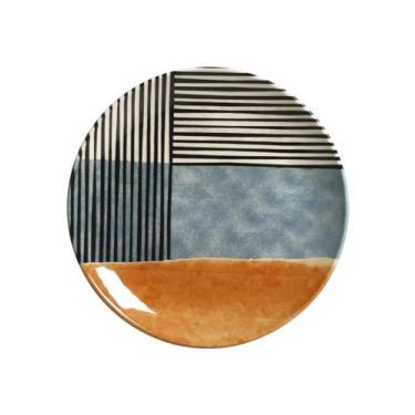 Imagem de Conjunto 6 Pratos de Sobremesa Porto Brasil Coup Abstrata