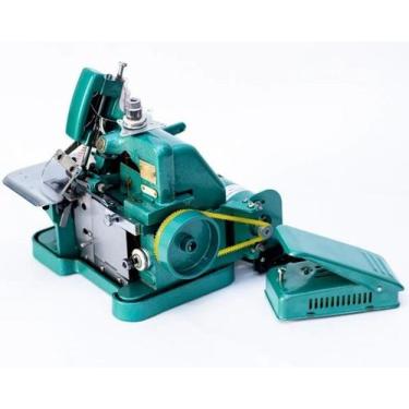 Imagem de Semi Industrial Overloque Com Motor Acoplado 110 V - Yamata, Verde, 22