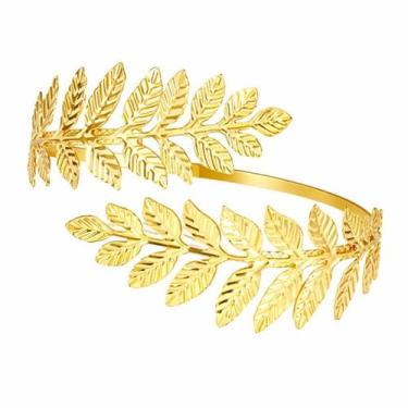 Imagem de Pulseira de Folhas Fantasia Grega Carnaval - Studio Das Festas