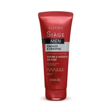 Imagem de Condicionador Eudora Siàge Men Cachos E Crespos 200Ml