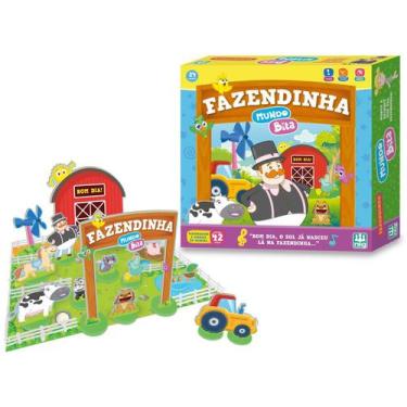 Imagem de Fazendinha De Brinquedo Mundo Bita De Madeira - Nig