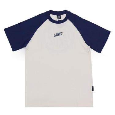 Imagem de Camiseta Santa Cruz Especial Check Alt Dot Mono Front Raglan - Creme-Masculino