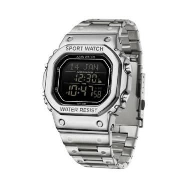 Imagem de Relógio Digital LED À Prova D'Água Masculino SANDA 2172 2173 Multifunc