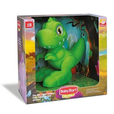 Imagem de Dino Baby Articulado - Cores Sortidas Silmar Brinquedos 1025