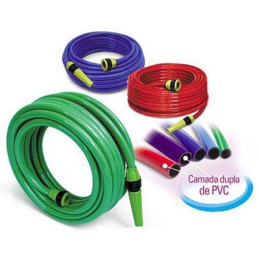 Imagem de Mangueira de Jardinagem Duo Collor 10 Metros com Conector Esguicho Ori