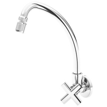 Imagem de Torneira de Parede para Cozinha 1156J30 1/4 de Volta Japi Cromado