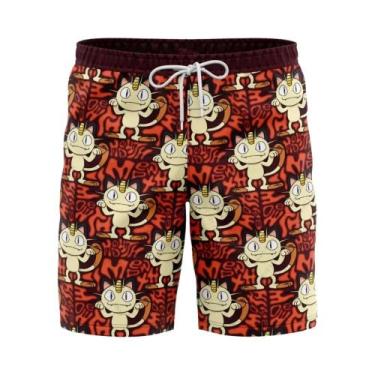 Imagem de Shorts De Natação Respiráveis Para Meninos E Homens Com Estampa De Ani