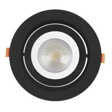 Imagem de Spot De Embutir Redondo Par30 Preto MbLed