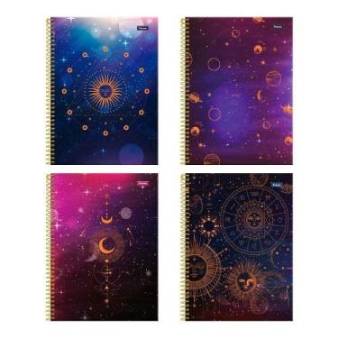 Imagem de Caderno Espiral Foroni Universitário Capa Dura Cosmos 1 Matéria 80 Fol