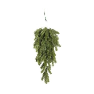 Imagem de Galhos De Pinheiro Artificiais De 70cm, 2 Peças, Plantas Verdes Falsas