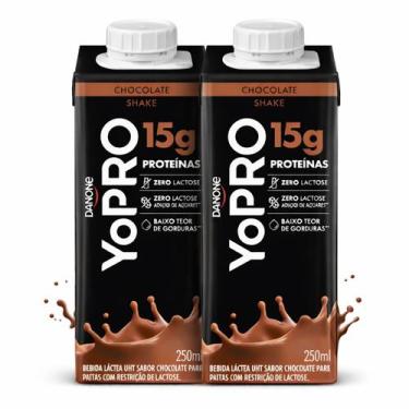 Imagem de Kit 2 YoPRO Chocolate UHT 15g de Proteínas 250ml - Danone