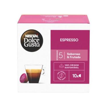 Imagem de Cápsula de Café Nescafé Dolce Gusto Espresso - 10 Cápsulas, 10 Cápsula