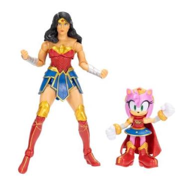 Imagem de 2Pack Bonecos Articulados Sonic Warner Com Heróis Dc Sunny Brinquedos,