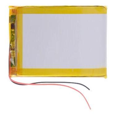 Imagem de Bateria 3,7v 5000mah 7mm X 60mm X 90mm Com 2 Fios 706090 - bgb