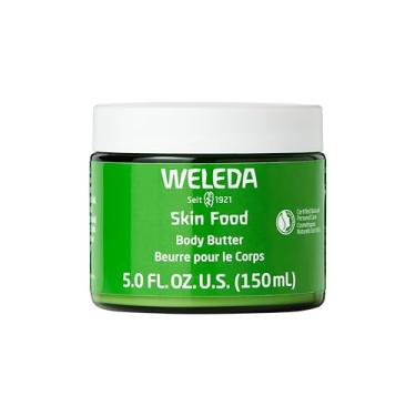 Imagem de Weleda Manteiga Corporal Skin Food 5 Onças Fluidas, Frasco De Vidro Sustentável, Hidratante Rico Em Plantas Com Karité E Cacau, Óleo Amêndoa Doce Pansy