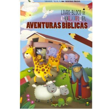 Imagem de Livro - Livro-BLOCO de Colorir: Aventuras Bíblicas