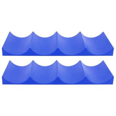 Imagem de Ulalaza 2 peças de tapete de empilhamento de garrafas, empilhador, armário de cozinha e geladeira, suporte para garrafas de vinho