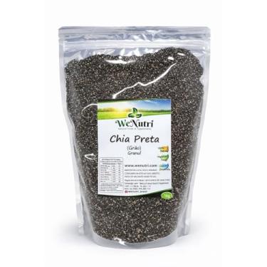 Imagem de Chia Preta Grão 1Kg Wenutri