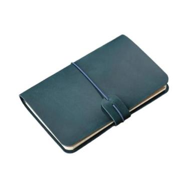 Imagem de Diário De Viagem Vintage Em Couro Recarregável Com Papel Inserível Par