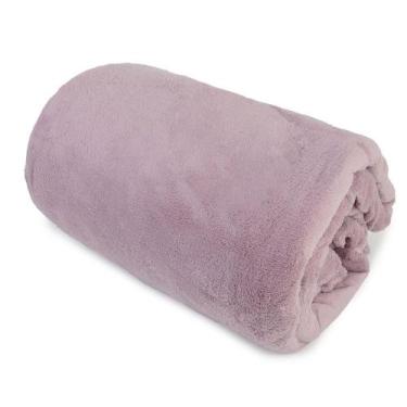 Imagem de Manta Queen Corttex Home Design 220x240 cm Rosa Azaleia 7007