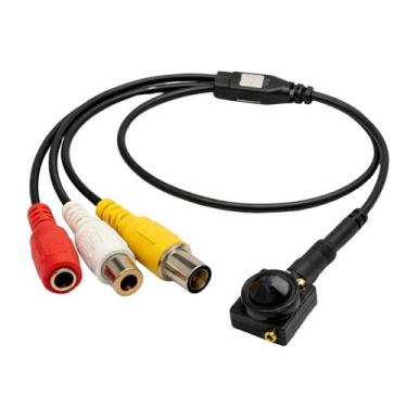 Imagem de Mini Camera Espiã Escondida Com Infravermelho e Audio - System