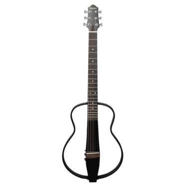 Imagem de Violão Eletroacustico Giannini Roadman GRMS Aço BK Black