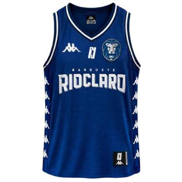 Imagem de Camisa Rio Claro Kappa Regata Uniforme 1 Torcedor - Masculino Tamanho: