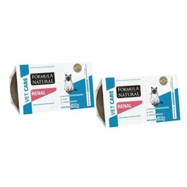 Imagem de Ração Úmida Fórmula Natural Vet Care Renal Gatos 100g - 02 Unidades - 