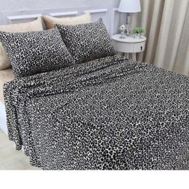 Imagem de Manta Queen Microfibra Estampada Antialérgica Toque Macio - Casa Mambe