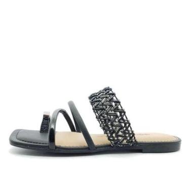 Imagem de Tamanco Dakota Rasteira Slide Tira Fina Tramada-Feminino