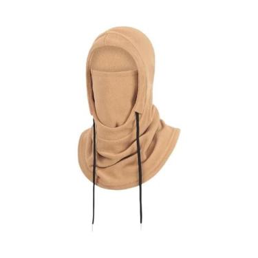 Imagem de Balaclava Térmica De Inverno Em Fleece, Máscara Facial Para Esqui, Gor