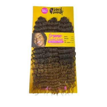 Imagem de Cabelo Fibra Orgánica Crochet Braids  Premium Jade (300g) Black Beauty