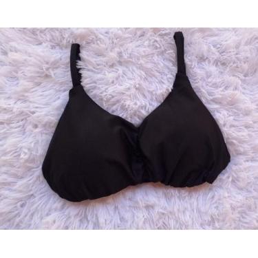 Imagem de Top costa aberta Academia com decote Franzido Top Alcinha - PIJAMAS VI