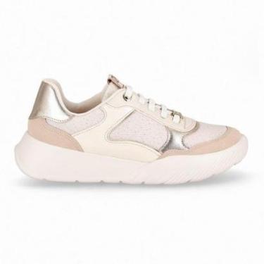 Imagem de Tênis Feminino Fascite Plantar Piccadilly 949033 - Off White-Feminino