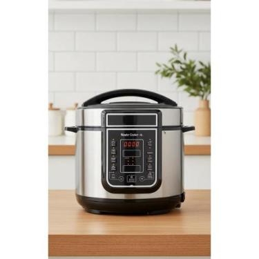 Imagem de Panela Pressão Digital Elétrica 5L 900W - Cozinha Rápida e S - Congrat