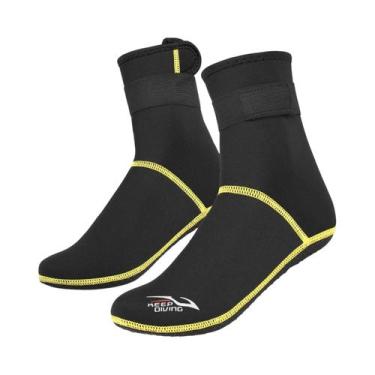 Imagem de Meias De Mergulho De Neoprene De 3mm, Botas Térmicas Antiderrapantes P