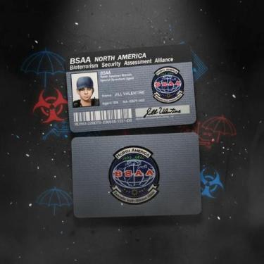 Imagem de Id Bsaa Jill Valentine Resident Evil Hd Cartão - TENDA MEDIEVAL