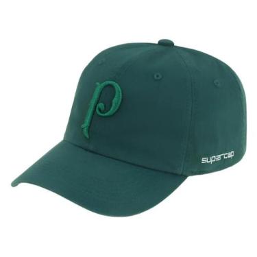 Imagem de Boné Relevo 3D Frontal Bordado Palmeiras Licenciado (Verde) - SuperCap
