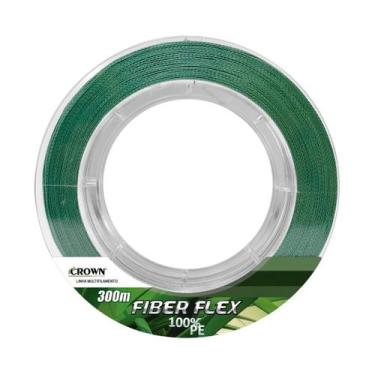 Imagem de Linha Multifilamento 4X Fiber Flex 0,30mm 300mt - Crown
