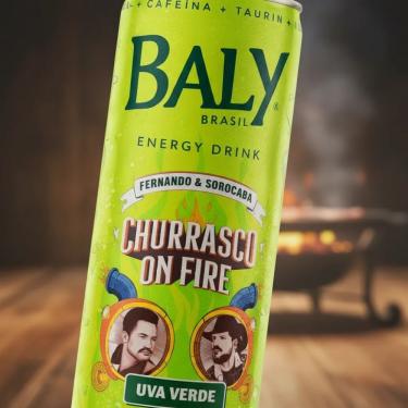 Imagem de Energético Uva Verde Baly 473ml Lata Taurina e Cafeína