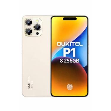 Imagem de Smartphone Oukitel P1 256GB, 8GB RAM - Branco, Branco