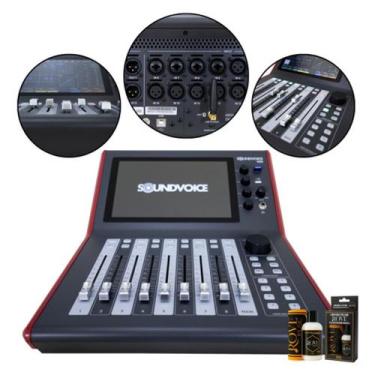 Imagem de Mesa Digital 16 Canais Soundvoice Zyon Mdz-16 + Polidor