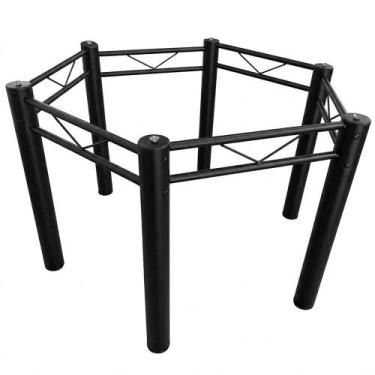 Imagem de Pé Base Para Mesa De Jantar Sextavada Para Sala De Jantar Cozinha Área