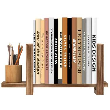 Imagem de Organizador de Mesa em Madeira Ajustável YUELGUANG