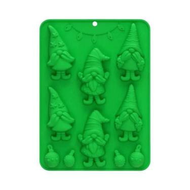Imagem de Molde De Silicone 3D De Natal Para Chocolate, Gelatina, Sabonete, Sobr