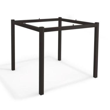 Imagem de Base de Metal Mesa Reno 76 x 88 x 88 cm Preto - Kappesberg