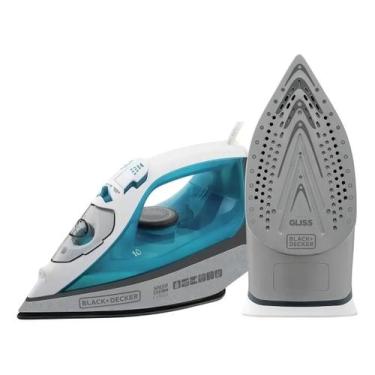 Imagem de Ferro de Passar a Vapor BlackDecker FX3060B2 220V 2000W Ceramic Gliss 