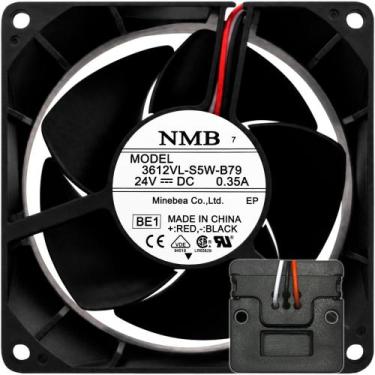 Imagem de Microventilador 3612VL-S5W-B79 24V 0.35A 8.4W 92X32 Original - NMB